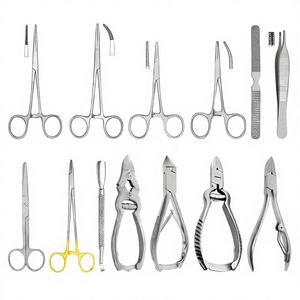ชุดเครื่องมือแพทย์เท้าคุณภาพสูง ผลิตจากสแตนเลส น้ำหนักเบา ได้รับการรับรองมาตรฐาน CE และ ISO13485 ประกอบด้วย กรรไกรตัดเล็บและมีดผ่าตัด - Product Image 1