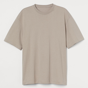 2023 100% Camiseta formal de algodón orgánico para hombre Boxy Fit Manga corta Ecológico Logotipo personalizado OEM Promocional - Product Image 1