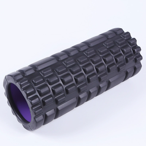 Rodillo de Espuma de Masaje de 33 cm con Logotipo Personalizado, Negro, EVA, PVC, ABS, Alta Densidad, Portátil, para Yoga, Fitness y Ejercicio - Product Image 5