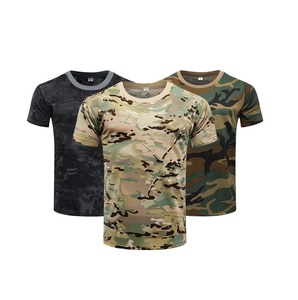 Venta caliente Hombres Camuflaje táctico Camiseta de manga larga Personalizado OEM Fabricante Uniforme con diseño de Venta caliente - Product Image 3