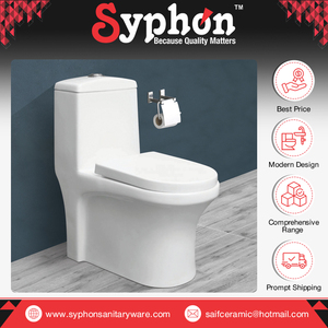 Giá cả cạnh tranh Chất lượng cao gốm vệ sinh nhà sản xuất của tầng gắn một mảnh nước nhà vệ sinh tủ quần áo từ Ấn Độ - Product Image 2