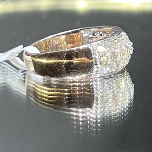 แหวนเพชรธรรมชาติที่สง่างาม14K & 18K เครื่องประดับทองหรูหราสำหรับผู้หญิง - Product Image 5