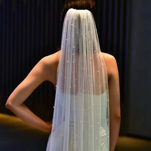 Bridella M61-IY3 Ngà Ngọc Trai Lưới Tóc Lược Làm Bằng Tay Cổ Điển Cô Dâu Lược Cho Tóc Cho Đám Cưới Bên Làm Rhinestone Nhựa - Product Image 3