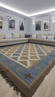 Handgemachte Kelim Läufer und Durries Home Decor Wohnzimmer Teppiche Hand geknüpfte Boden teppiche für den Heimgebrauch