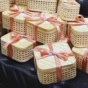 Cesta de bambú para regalo y promoción - Product Image 1