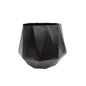 Impressionnant Design Fer Métal Fleur Vase Noir Fini pour La Maison et Le Mariage Décoration De Table Vase En Métal À La Main En Vrac - Product Image 6