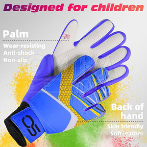 Nouveauté Gants de gardien de but professionnels en cuir PU standard, vêtements de sport respirants de meilleure qualité pour enfants - Product Image 3