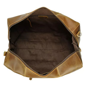 Nuevo bolso de lona unisex de moda de gran capacidad con logotipo personalizado de gran calidad, bolsas de viaje de equipaje de cuero de lujo de gran capacidad - Product Image 3