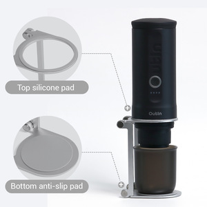 Support de machine à café portable en métal pour la maison, compatible <span class=keywords><strong>Outin</strong></span> Nano/ Care+, pour machine à café manuelle à filtre - Product Image 3