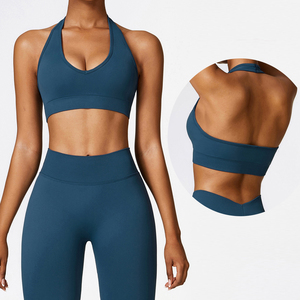 Stylish Customized Women Yoga Set Premium Quality Women Yoga Set Top Selling Women <b>Legging</b> Yoga Set - Product Image 1