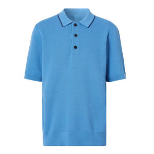 เสื้อเชิ้ตผู้ชายลดราคาพิเศษ สั่งทำโลโก้ได้ เนื้อผ้าถัก ระบายอากาศดี ไม่ยับ ผ้าฝ้ายลายเรียบ ไซส์ใหญ่ บริการ OEM ราคาดีที่สุด - Product Image 1