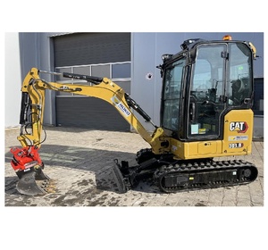 ซื้อรถขุดขนาดเล็ก CAT 301.8 มือสอง พร้อมเครื่องยนต์ดีเซล 20 แรงม้า หัวต่อแบบ Quick Coupler และถังขุด 3 ใบที่เข้ากัน - Product Image 1