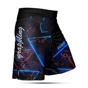 Mma Shorts Custom Mujeres Hombres Adultos Jóvenes Sublimación Boxeo Grappling Shorts Jiu Jitsu Bjj Fight Shorts - Product Image 4