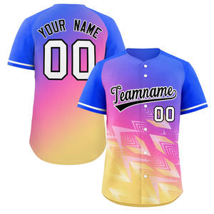 Maillot de baseball personnalisé cousu de qualité supérieure vêtements de sport numéro de nom personnalisé et maillot de baseball avec logo - Product Image 1