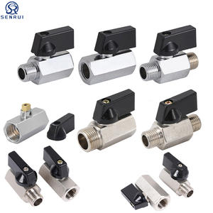 Шаровой кран BSP из латуни, мини, <span class=keywords><strong>1</strong></span>/<span class=keywords><strong>4</strong></span>, <span class=keywords><strong>1</strong></span>/8, с внутренней/наружной резьбой, для газа и воды, ручное управление, <span class=keywords><strong>1</strong></span>/2, 3/<span class=keywords><strong>4</strong></span> - Product Image 1