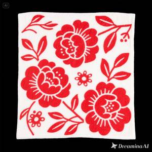 ผ้าห่มขนแกะเนื้อนุ่มลายดอกไม้สีแดงขนาดควีนไซส์พิมพ์ลายอบอุ่น - Product Image 4