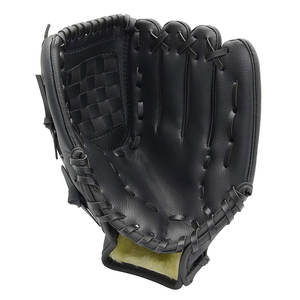 Venta al por mayor de guantes de entrenamiento de béisbol y softbol de cuero PU para zurdos guantes de captura suaves para la posición del lanzador - Product Image 3