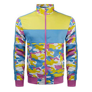 Ensemble survêtement ajusté régulier pour hommes vêtements de sport d'hiver respirants nouveau design grande taille à rayures latérales sublimation de la meilleure qualité à l'exportation - Product Image 5