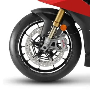 Set di 17 Adesivi Personalizzati per Cerchioni Moto Compatibili con Ducati Multistrada per Decorazione - Product Image 1