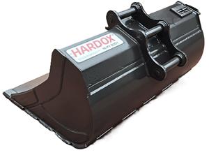 Godet de nivellement Hardox à 3 broches, entièrement en Hardox, plaque d'usure Hardox pour une durabilité maximale et une faible maintenance - Product Image 3
