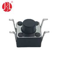 Interrupteur à bouton-poussoir tactile TS-06104C à montage inversé 6x6 mm pour appareils électroniques