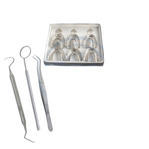 Kit d'examen dentaire de base avec instruments chirurgicaux en acier inoxydable Ensemble de chirurgie dentaire orale PAR DADDY D PRO CE ISO APPROUVÉ - Product Image 1