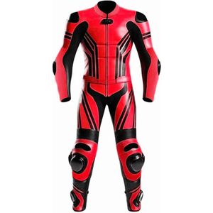 Traje de Motocicleta de Cuero Transpirable para Invierno/Verano, Ropa de Carreras Elegante, Anti-UV, Personalizable, Unisex, de Alta Calidad - Product Image 6