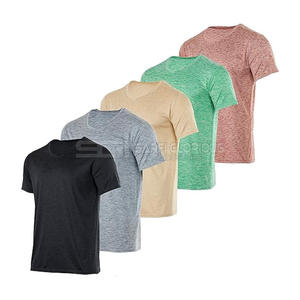 T-shirts unisexes en détresse confortables et respirants pour l'été 2025 personnalisés T-shirts en coton rugueux en détresse OEM de grande taille - Product Image 1