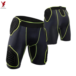 American Football Girdle 5 Padded Pant Football Girdle Short Wholesale Price 5 Padded American Football Pants for Man - Product Image 2