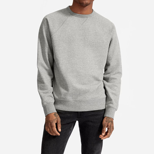 Sudadera de calidad superventas para hombre, sudaderas con logotipo personalizado de Color blanco en blanco para hombre - Product Image 4