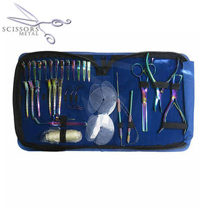 Premium <b>Hair</b> <b>Extension</b> <b>Tools</b> Kit Black Matt Powder Coating color <b>Hair</b> Care & Styling <b>Tools</b> Surgical Grade Sustainable <b>Tools</b> kit - Product Image 6
