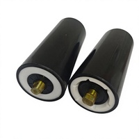 Rouleau porteur/rouleau de convoyeur en PVC, nylon, UHMWPE, HDPE/UPE ignifuge et antistatique pour l'exploitation minière