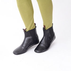 Calcetines de Cuero Unisex Personalizados con Cremallera, Color Marrón, Alta Calidad, para Montar a Caballo, Secado Rápido, Antibacterianos, Transpirables - Product Image 2