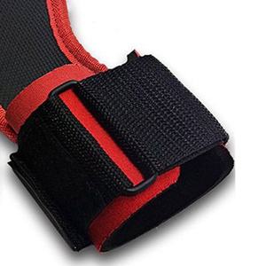 Protège-mains de course pour hommes, design personnalisé rouge et noir, imperméables, avec double anneau de fermeture, protection complète des paumes et des doigts - Product Image 5