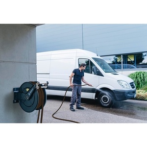 Geka PA30 Garden Hose Reel 33.25 mm G 1 AG Connection Thread Powder-Coated Steel Water <b>Timer</b> - Product Image 5