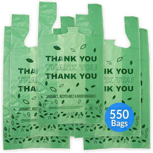 Bolsas de plástico ecológicas con diseño personalizado para camisetas, hechas de materiales reciclados para uso en supermercados, venta al por mayor - Product Image 5