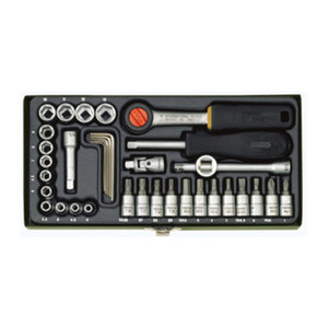 PROXXON 23080 Chiavi a Bussola 1/4 36 Pezzi - Product Image 1