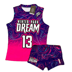 Juego de uniformes de fútbol 7v7 totalmente sublimado para ropa deportiva juvenil-Estilo de bandera - Product Image 3