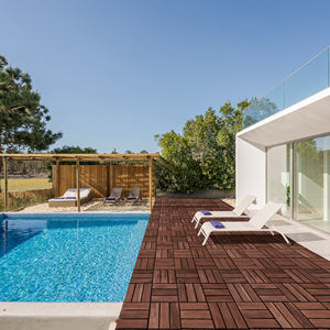 HPW-04 Balcon Extérieur Carrelage En Bois Massif Texture Isolation Thermique Moderne Classique pour Cour Décoration Viet Nam - Product Image 6