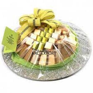 Plateau à chocolat en métal en acier inoxydable Style unique Grande décoration Plateau à chocolat au design fantaisie en gros pour accessoires d'hôtel - Product Image 4