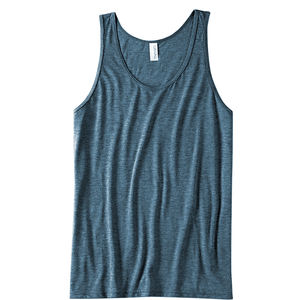 100% <b>combed</b> and ringspun cotton tank top Printed Apparel Bella Canvas Unisex Jersey Tank Top - Product Image 4