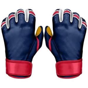 Top qualité en cuir véritable vente chaude gants de frappeur de Baseball antidérapant jeunesse adulte unisexe léger gants de frappeur de Baseball - Product Image 1