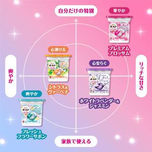 4D เจลบอลทำจากผ้าแบบใช้แล้วทิ้งมีคุณสมบัติในการซักผ้าจำนวน92เม็ดขนาดใหญ่เป็นพิเศษเนื้อหนา - Product Image 3