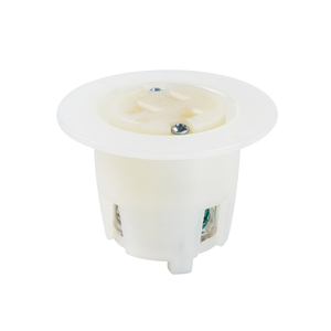 Best sellers NEMA 5-20 J-504 20A 125V <b>AC</b> Flanged Outlet electrical three prong plug for voltage generator - Product Image 1