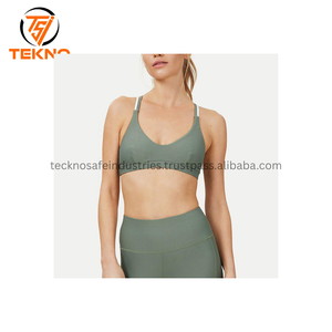 Nueva llegada de nylon Spandex señoras compresión gimnasio ropa activa conjunto de yoga últimas mujeres gimnasio entrenamiento sin costuras desgaste conjuntos de yoga - Product Image 2