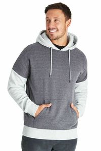 Sweat-shirt à capuche classique uni pour homme, vintage, d'hiver, manches longues, teint, confort accru, style imperméable - Product Image 2