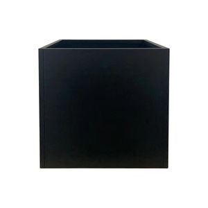 Jardinière carrée noire en acier galvanisé de 20 pouces, grande, pour intérieur/extérieur, écologique, en métal, antirouille, pour la maison et le jardin - Product Image 3