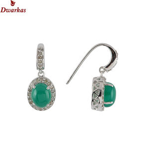 High Quality 925 Sterling <b>Silver</b> Drop <b>Earrings</b> Fashionable Amethyst CZ Multi-Gemstone Fine Dangle Style for <b>Weddings</b> Parties - Product Image 5