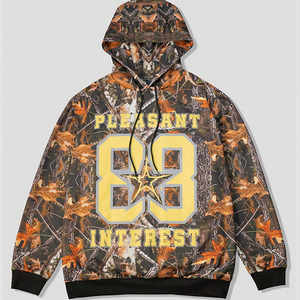 Sweat-shirts de chasse en polaire polyester personnalisés en gros, sublimation thermique, impression 3D, camouflage, sweat-shirts thermiques pour hommes - Product Image 6