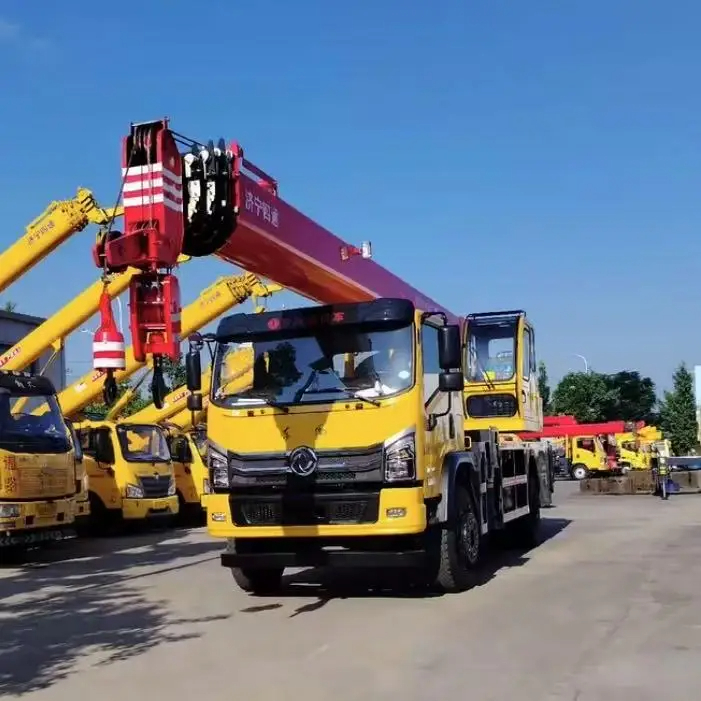 Автокран DONGFENG, 16 тонн, продажа кранов, продаваемых в разных странах, подержанные краны, китайский манипулятор